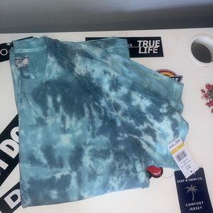 Blue Tie Dye T-shirt